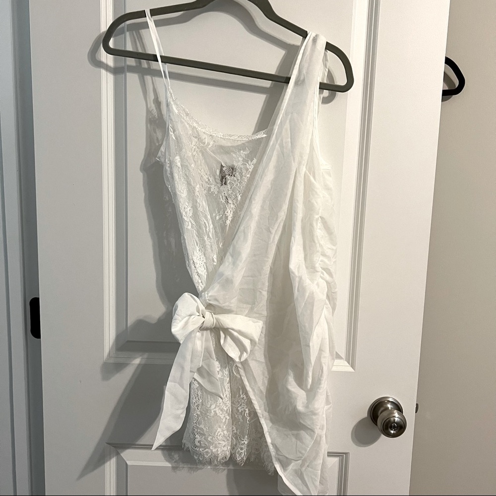 Lace bride swimsuit coverup or lingerie! NWT
